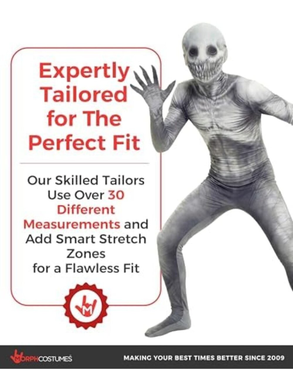 Spooky Rake Kids Halloween Costume | Fun Morphsuit Outfit for Dress-Up - Picture 4 of 6